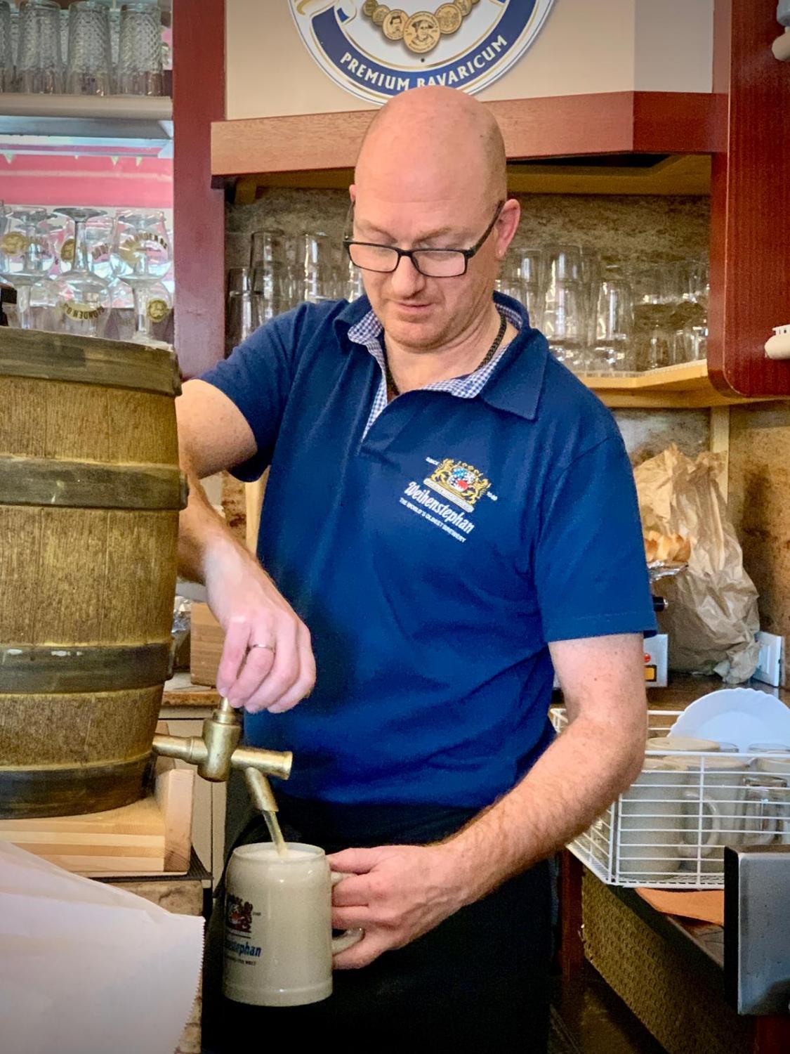 Spillatura dalla botte Weihenstephan